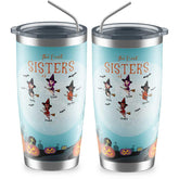 Witch Girls Tumbler - Up to 5 Witch Personalized Halloween Witch Tumbler Best Mothers and Sisters Gifts